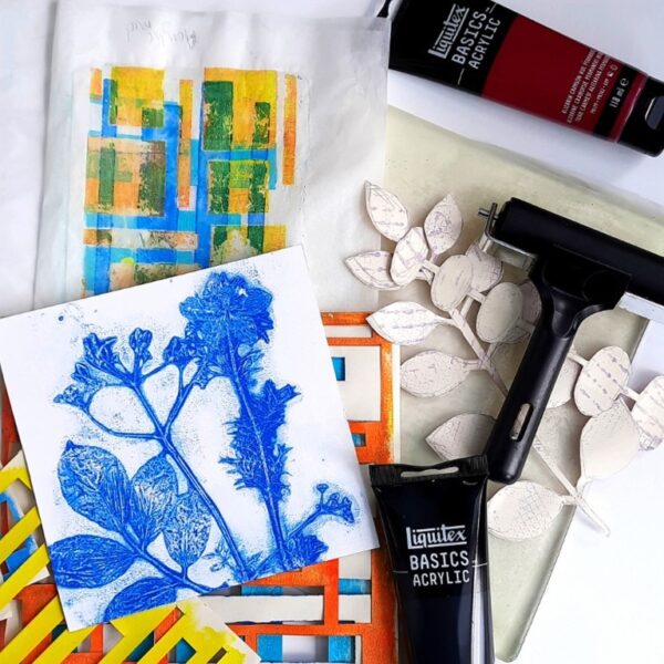 Gelli Plate Image Transfer Montague Gallery