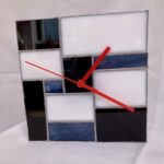 mondrian style clock