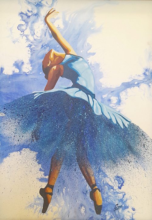 Blue Ballerina